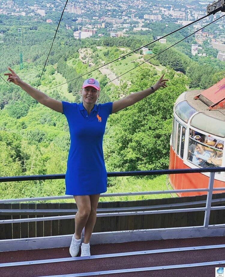 Российский боксер Наталья Рогозина посетила Олимпийскую базу в Кисловодске